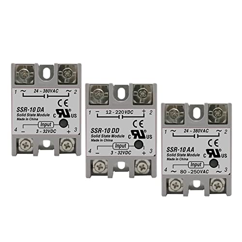Relais à semi-conducteurs SSR-80A AA pour contrôle de température PID - 3