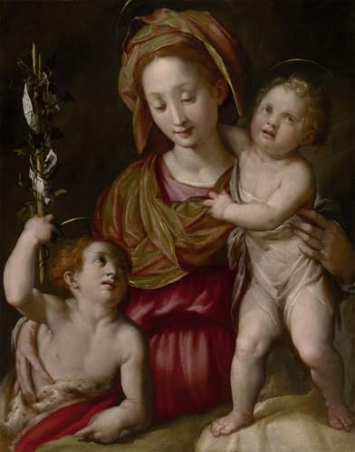 Tableaux Portrait de Jacopo Chimenti pour la Décoration de Chambre
