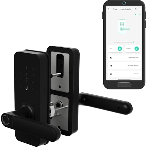 YoLink Fechadura De Alavanca Inteligente, Fechadura De Maçaneta I...