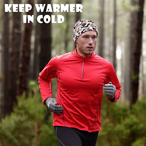 6 Pcs Men Cooling Skull Cap Helmet Liner Sweat Wicking Beanie Head Wrap Bicycle Cycling Running Hat