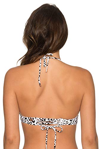 Image of Swim Systems Women's Standard Lovebirds Halter Bikini Top Swimsuit