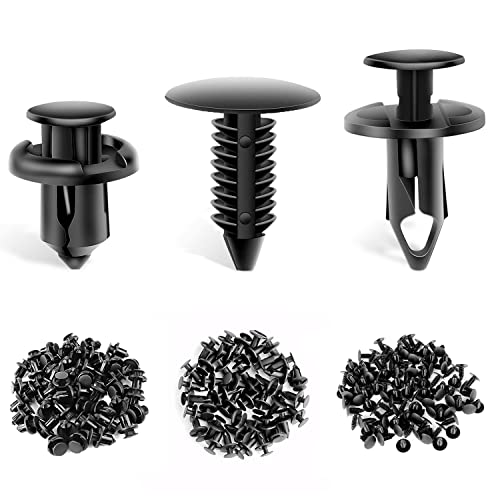 Image of GOOACC GRC-18 100PCS 7mm 8mm 10mm Nylon Push Expansion Screws Replacement Kit,Bumper Fastener Rivet Clips GM 21030249 Ford N807389S