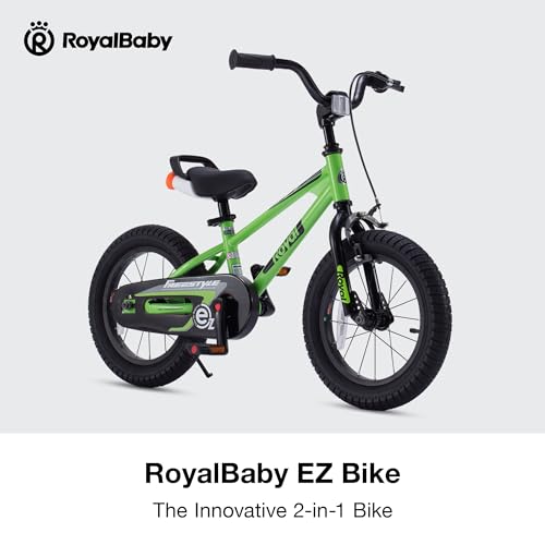image for Royalbaby Freestyle EZ Kids Bike, Easy Learn Balancing to Biking, 18 I