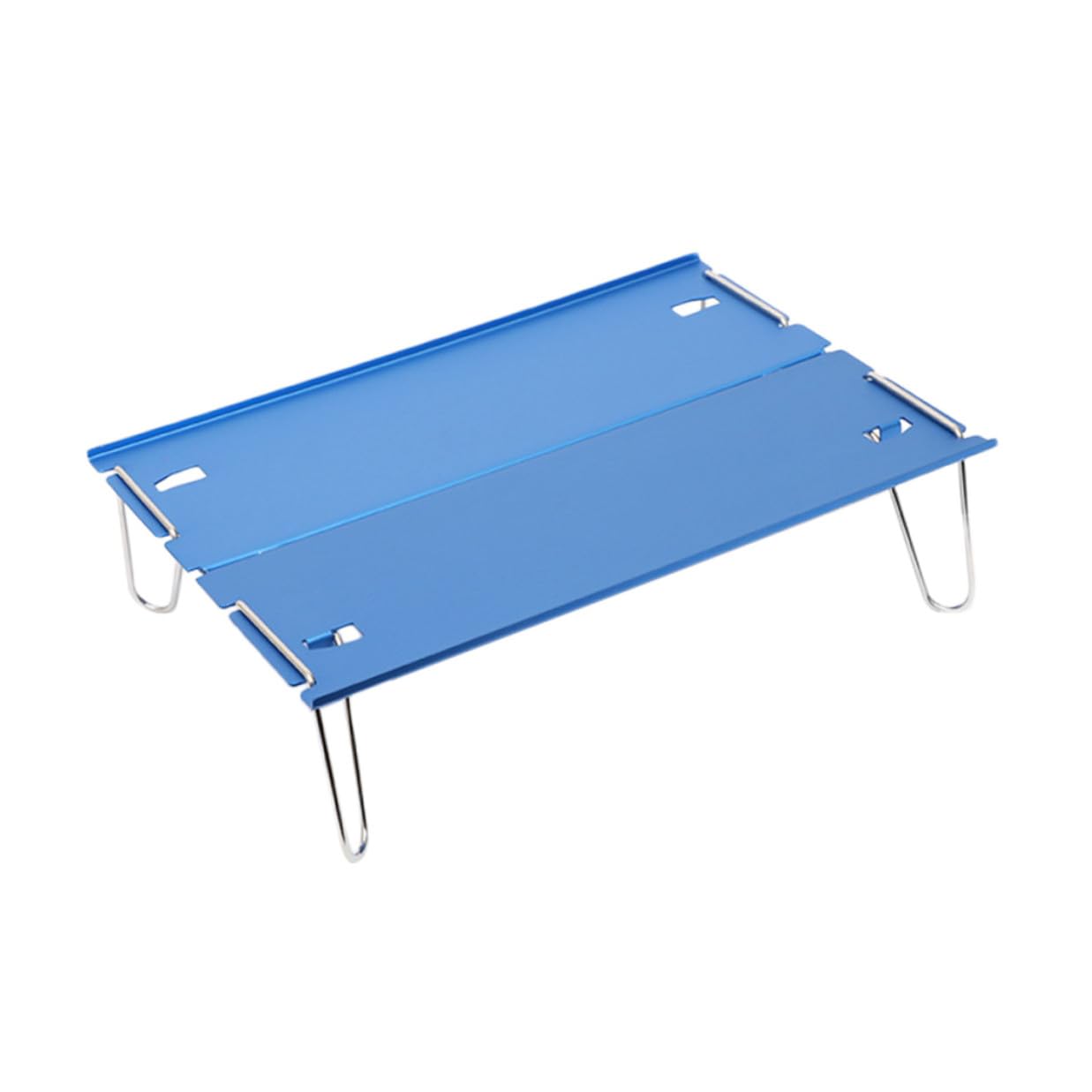 Table de camping pliante légère en alliage d'aluminium robuste