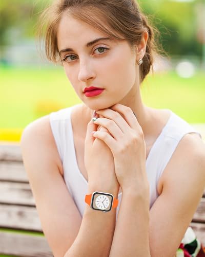 Image of Thin Silicone Band Compatible with Apple Watch 41mm 38mm 40mm 46mm 45mm 42mm 44mm, Slim Narrow Replacement Sport Strap Wristband for iWatch Series 11 10 9 8 7 6 5 4 SE Ultra 3 2 1 Women Men