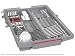 Bosch SPI4HMS49E Serie 4 Teilintegrierter Geschirrspüler 45 cm, Smart Start, AquaStop, Home Connect, VoiceControl, EcoSilence Drive, Gebürsteter Stahl