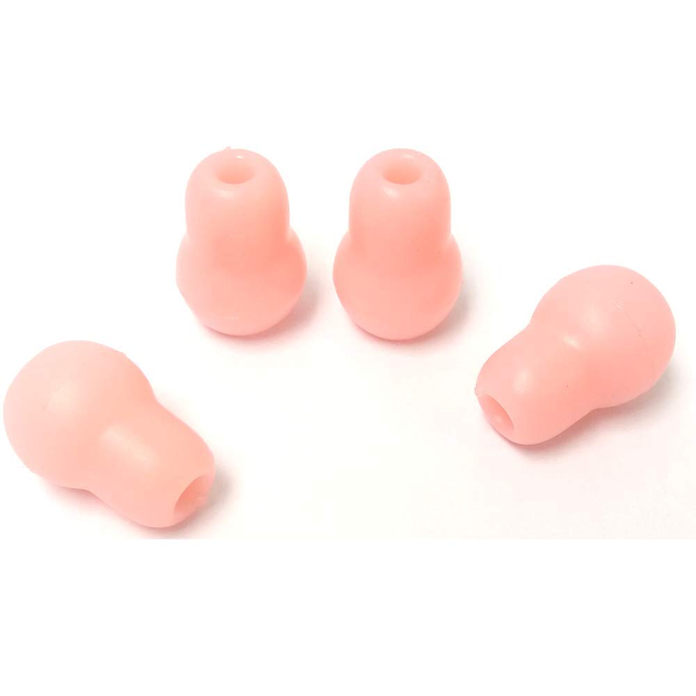 4 Olives Snap Eartips Earplug Pink Color for Littmann, ADC, Prestige, MDF, Riester
