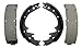 ACDelco Professional 17446R Riveted Rear Drum Brake Shoe Set
