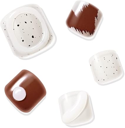 Amazon Co Jp Keepu公式 ジェルチューブ付き ペディキュア 5種 フットネイルシールキット キープユウ 韓国 セルフ カスタム ネイルキット クッキーアンドクリーム ビューティー