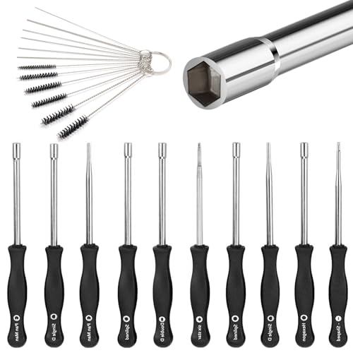 NEW B1919 10Pcs Carburetor Adjustment Tool, Carburator Adjusting Kit for 2-Cycle Small Engine, Nickel Protective Layer for Electroplating Industry, Applicable to Husqvarna Stihl, Etc