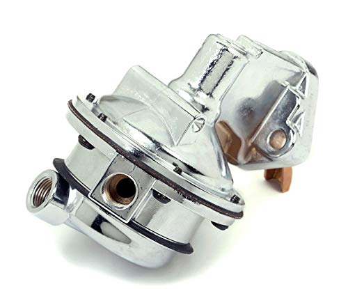 NEW HOLLEY 130+ GPH MECHANICAL FUEL PUMP,STREET & STRIP,ALUMINUM,7.5-9 PSI,GASOLINE,COMPATIBLE WITH CHEVY BIG BLOCK