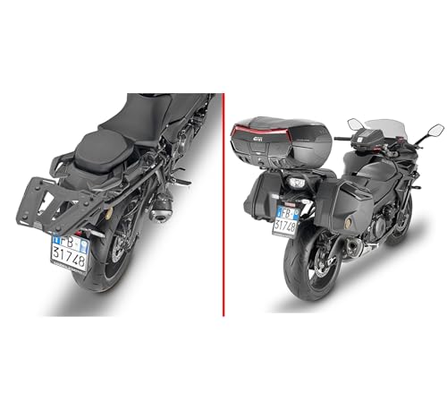 Top Case Givi B47NTML Monolock haut de gamme finition Tech noire avec kit complet de fixation - 2
