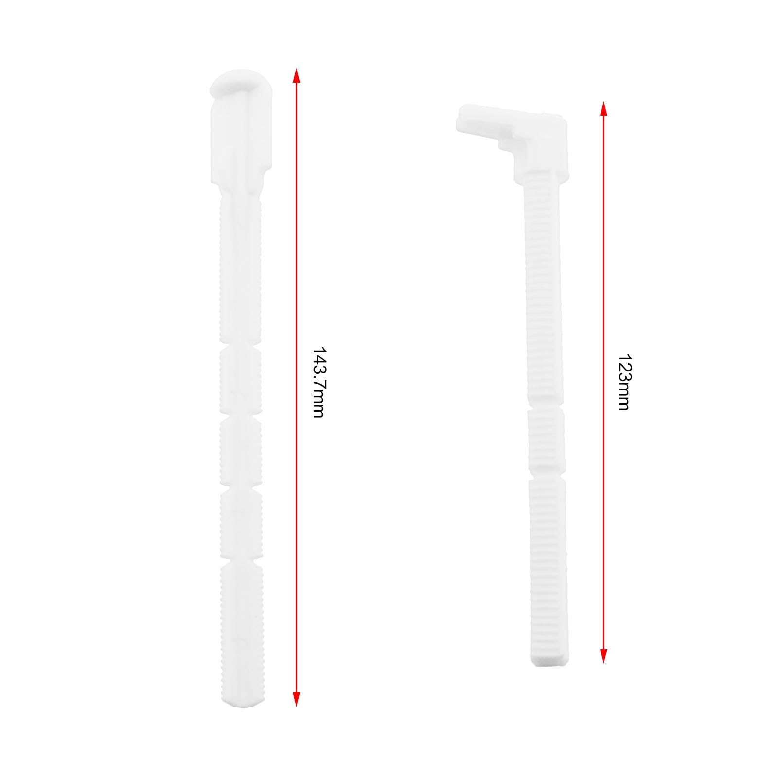 SG Store 2 Sets Flush Plate Actuator Flush Rod Set 241874001 Compatible with GEBERIT Compatible with S-igma01 30 Series Water Tank Replacement Parts - Image 4