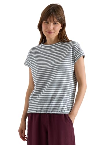 T-Shirt à rayures Cecil 3229262 fini les hauts rêches qui se déforment