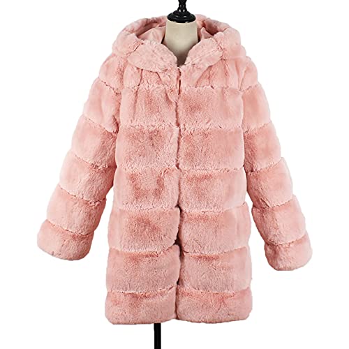 Veste de transition à manches longues en fourrure synthétique noire - 7