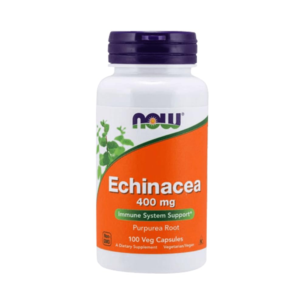 NOW Foods Echinacea Root Purpurea 400mg