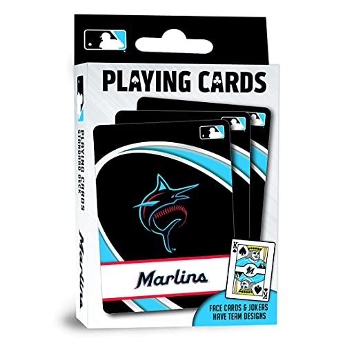 Baraja oficial Miami Marlins de 54 naipes