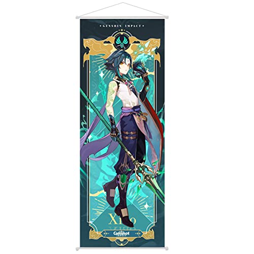 OBLRXM Genshin Impact Poster, Anime Poster Scroll
