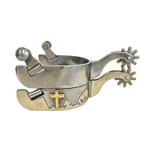 AJ Tack Wholesale Sweet Iron Praying Cowboy Spurs - Mens