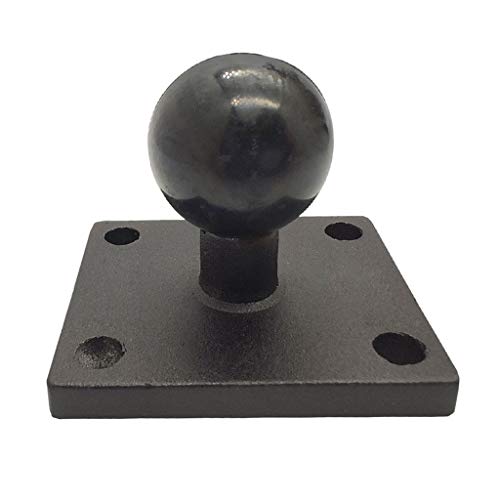 Base de montaje cuadrada de aluminio con 1 pulgada para montaje de cabeza para motocicletas de la serie Zumo