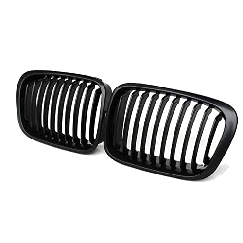 Rejilla tipo riñón para parachoques de BMW E46 4 puertas de 1998 a 2001 6