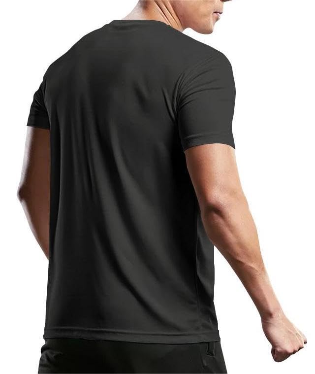 Image of Noble Monk Men's Regular Fit T Shirt |Half Sleeves |Round Neck | Casual T-Shirt for Me