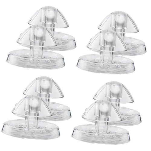 Outils de capture escargots pour aquarium Happyyami | Lot de 8 pièges transparents