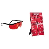 Verbesserte Sichtbarkeit: Die Laser Sichtbrille lässt rote Laser Lichtstrahlen oder Laser Lichtpunkte deutlicher erkennen / Dient zur besseren Sicht, nicht zum Sichtschutz