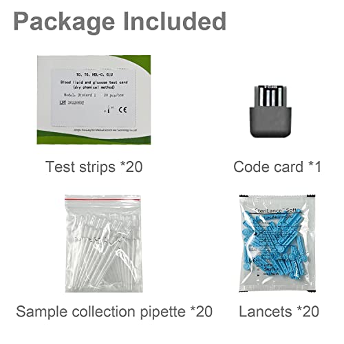 20PCS-5-in-1-Health-Tracker-Test-Cards-for-Total-Cholesterol-Triglyceride-and-Glucose-HDL-Cholesterol-and-LDL-Cholesterol