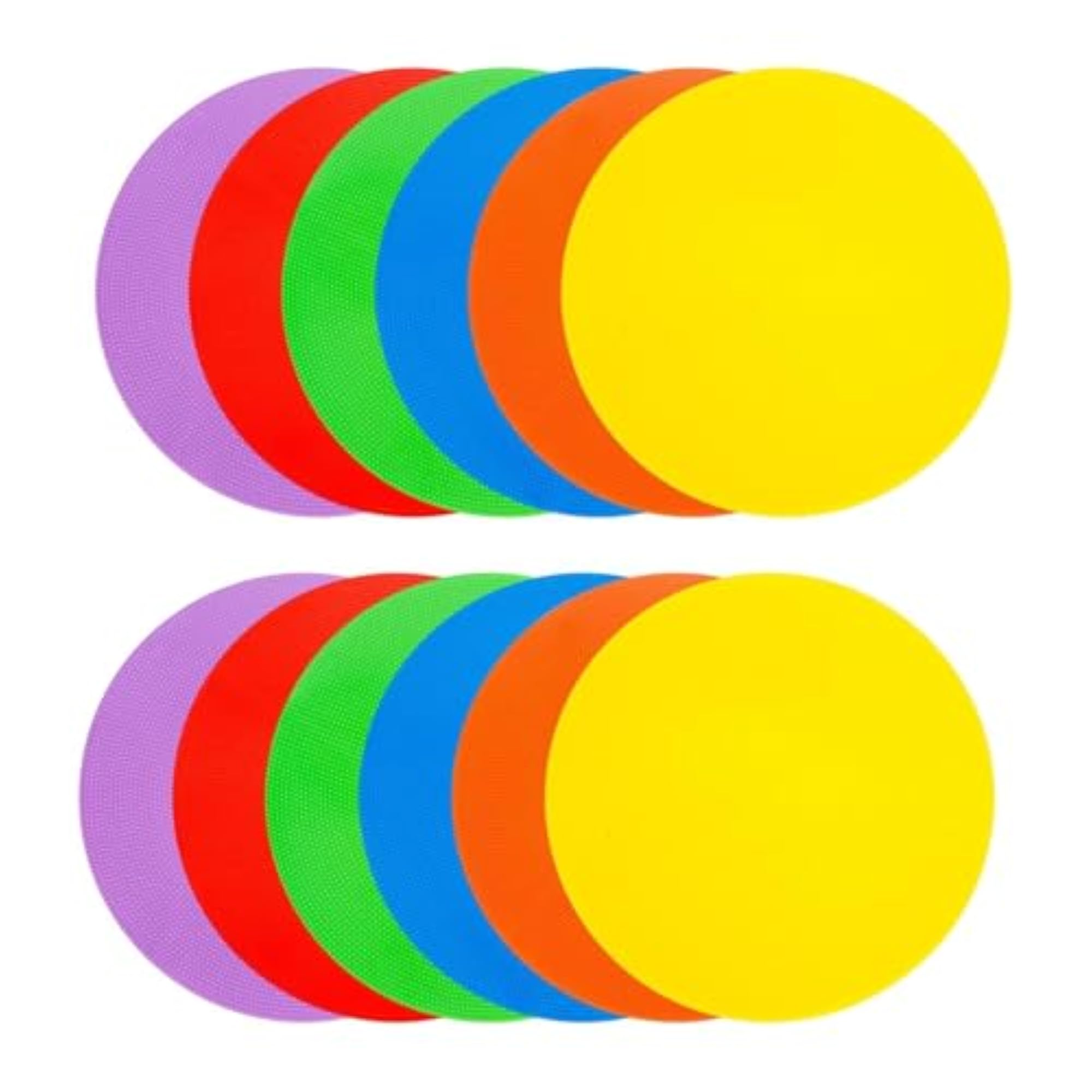 12pcs Training Spots Markers for Basketball and Soccer Practice