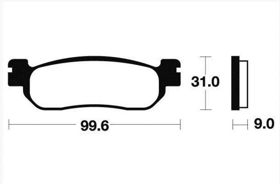 Plaquettes De Frein Brembo AR Pour Yamaha YZF R1 1000 (2002-2003) - Neuves