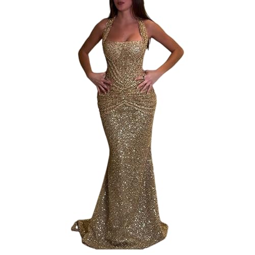 Robe de cocktail à paillettes froncée qui sublime la silhouette