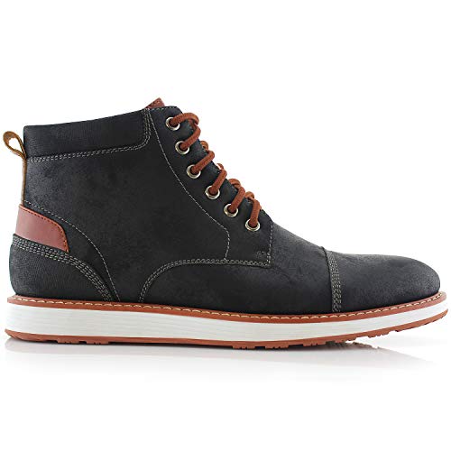 Image of Ferro Aldo Men's Chukka Sneaker Boot | Casual Cap Toe Ankle Boot Hybrid with Lightweight Sole |