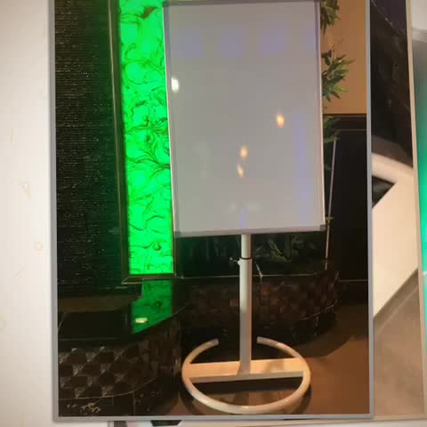 Mobile Dry Erase Board - 40x28 Inches Magnetic Portable Whiteboard Stand Easel White Board Flipchart - View #3