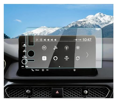 Verre trempé pour écran LCD GPS voiture 9 pouces film protection