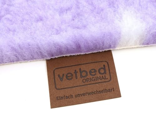 Vetbed Isobed SL lila mit Gänseblümchen 100 x 75cm