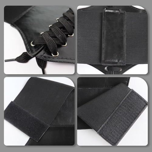 Corset Belt for Women, Corset Belt, Vintage Leather Elastic Renaissance Waist, Halloween Costumes for Cosplay, Daily Wear3