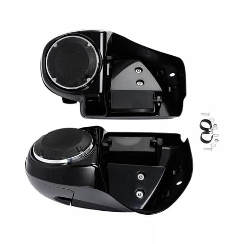 Caja de bocina ventilada inferior de 6.5 pulgadas para motocicletas Touring Road Electra miniatura 5