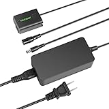 NEEWER AC-PW20 Dummy Battery with AC/DC Coupler Power Adapter Replacement for NP-FW50 Power Supply Compatible with Sony A7/7R/7S A7II/7RII/7SII A6500/6400/6300/6100 NEX3/5/6/7 DSC-RX10 II III IV