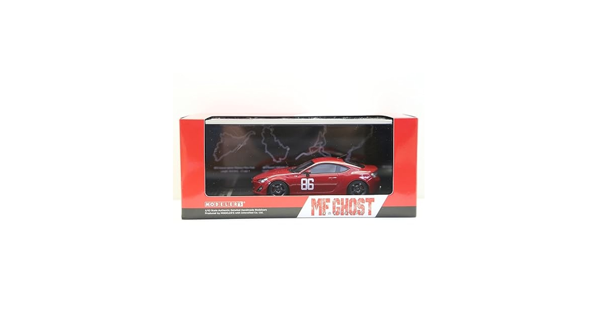 Amazon.co.jp: モデラーズ 1/43 MFゴースト 86 GT MFG第3戦 ザ
