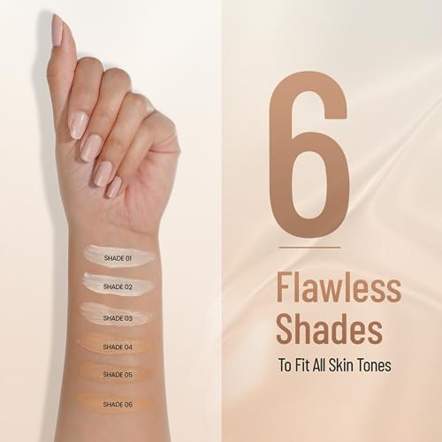 SWISS BEAUTY Primer Mousse Foundation Weightless Smooth & Velvet Touch, Face MakeUp, White, 30ml - Image 6