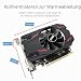 QTHREE Radeon RX 550 Grafikkarte, 4G GDDR5 128-bit, DisplayPort HDMI DVI-D, PCI Express x8, GPU Grafikkarte für PC, DirectX 12
