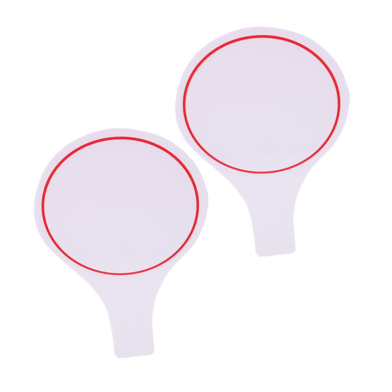 BESPORTBLE Portable Scoreboard Kit 2 Dry Erase Paddles Outdoor Writing Scoreboard for Sports Outdoor Activities