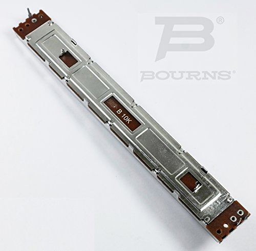 Bourns 10K Ohm Slide Potentiometer, 100Mm Travel Single Linear Taper, Carbon #TOP1