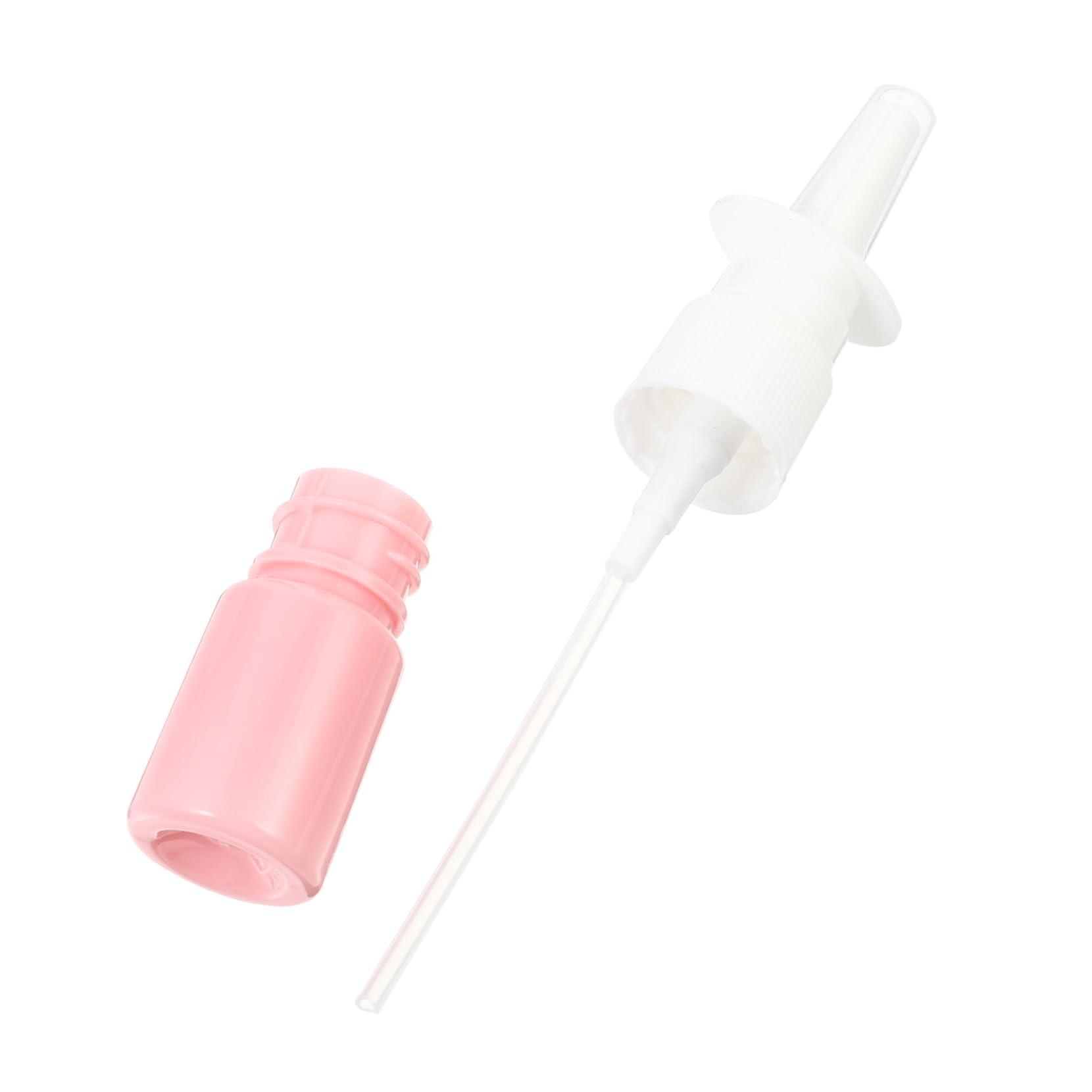 Botella de Spray Vacía de 5ml, Plástico, Portátil, 50 Unidades, para Viaje y Bolso, para Loción de Piel y Otros Líquidos