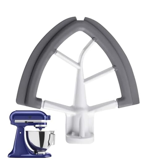 Quart Flex - Accesorio para agitador de cocina (accesorio para mezclar planos, con raspador de cuencos)