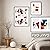 Fxojyvo 4x6 Picture Frame Collage, Display 5 4x6 Picture Collage or 11x13 Photo Only Without Mat, Light Weight and High Transparent Frame for Wall - 1 Pack/Black/5-Openings