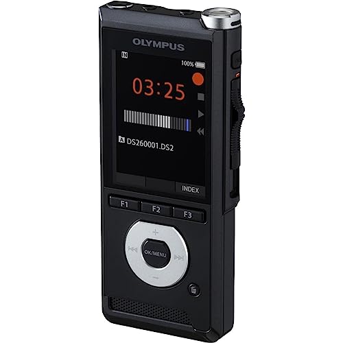 Om Digital Solutions Ds-2600 Digital Voice Recorder, Rechargeable Batteries, Case & Om Digital Solutions Dictation Software, Black #TOP7