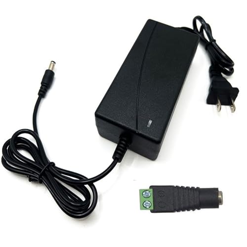 Image of Power Supply, 24V Power Transformers, AC 100-240V to DC 24V 10A Power Supply LED Adapter, 240 Watt Max, for LED Strip Neon Rope String Lights, Computer Project, Recorder, TV Screen