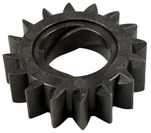 HQRP Engranaje Pinion Bendix de Motor de Arranque Plástico 16 Dientes Compatible con B&S 695708 693058 693059 280104S Reemplazo para Motores de Arranque de Motores Eléctricos Pequeños miniatura 5